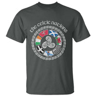 The Celtic Nations T Shirt Vintage The Seven Celtic Nations Flag