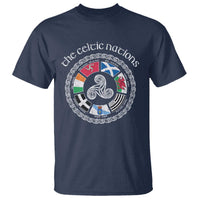 The Celtic Nations T Shirt Vintage The Seven Celtic Nations Flag