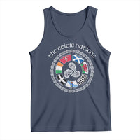 The Celtic Nations Tank Top Vintage The Seven Celtic Nations Flag