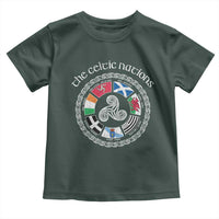 The Celtic Nations Toddler T Shirt Vintage The Seven Celtic Nations Flag