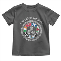 The Celtic Nations Toddler T Shirt Vintage The Seven Celtic Nations Flag
