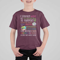 I Literally Want My Tax Dollars To Support National Parks Science Education T Shirt For Kid In Case That Wasn't Clear - Wonder Print Shop