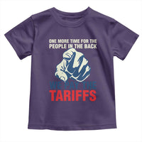 One More Time For The People In The Back We Pay The Tariffs Toddler T Shirt Pointing Hand
