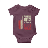 Fight For Those Without Your Privilege Baby Onesie