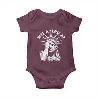 Funny Statue Of Liberty WTF America Baby Onesie