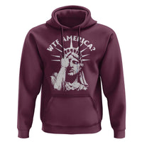 Funny Statue Of Liberty WTF America Hoodie