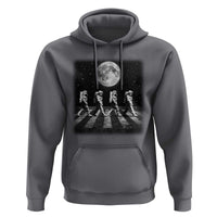 Astronauts Walking In Space Galaxy Moon Planet Hoodie