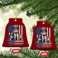 The Nations Leader US 250th Anniversary Ceramic Ornament Funny 4th of July 1776 2026