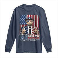 The Nations Leader US 250th Anniversary Long Sleeve Shirt Funny 4th of July 1776 2026