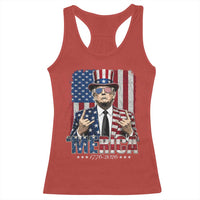 The Nations Leader US 250th Anniversary Racerback Tank Top Funny 4th of July 1776 2026