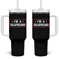 I Am A Talafreako James Talarico Tumbler With Handle US Senate Texas Election