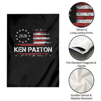 Ken Paxton for Texas Senate Garden Flag US Senator Campaign Vintage American Flag