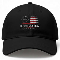 Ken Paxton for Texas Senate Baseball Cap US Senator Campaign Vintage American Flag