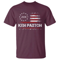 Ken Paxton for Texas Senate T Shirt US Senator Campaign Vintage American Flag