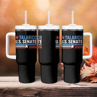James Talarico US Senate 2026 Tumbler With Handle Texas Senate Race Stars and Stripes
