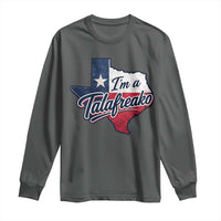 I Am A Talafreako James Talarico Long Sleeve Shirt US Senate Vintage Texas Map