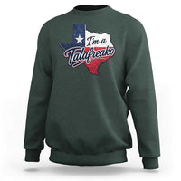 I Am A Talafreako James Talarico Sweatshirt US Senate Vintage Texas Map