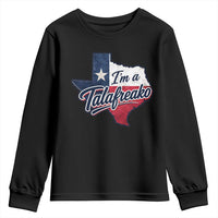I Am A Talafreako James Talarico Youth Sweatshirt US Senate Vintage Texas Map