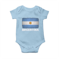 Vintage Argentina Flag Sun of May Argentinian Souvenir Baby Onesie