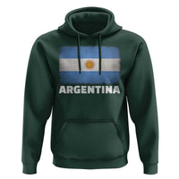 Vintage Argentina Flag Sun of May Argentinian Souvenir Hoodie