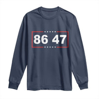 Vintage 8647 Long Sleeve Shirt US Political FDT Stars And Stripes