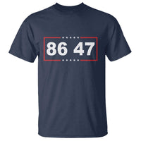 Vintage 8647 T Shirt US Political FDT Stars And Stripes