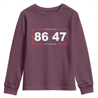 Vintage 8647 Youth Sweatshirt US Political FDT Stars And Stripes