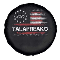Talafreako James Talarico 2026 Spare Tire Cover US Senate Texas Vintage American Flag