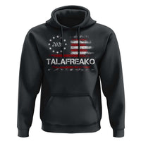 Talafreako James Talarico 2026 Hoodie US Senate Texas Vintage American Flag