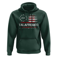 Talafreako James Talarico 2026 Hoodie US Senate Texas Vintage American Flag