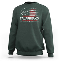 Talafreako James Talarico 2026 Sweatshirt US Senate Texas Vintage American Flag