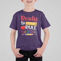Ready To Rule The School T Shirt For Kid First Day Of School Ruler - Wonder Print Shop