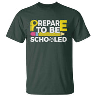 Funny PE Teacher T Shirt Prepare To Be Schooled Back To School - Wonder Print Shop