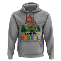 Funny Back To School Bigfoot Hoodie Backpack Pencil Basketball - Wonder Print Shop