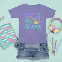 Making Magical Waves In Kindergarten T Shirt For Kid Mythical Mermaid Seashell Starfish - Wonder Print Shop