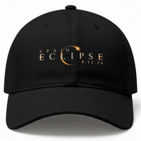 Spain Solar Eclipse 2026 Baseball Cap August 12 2026 Total Eclipse