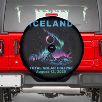 Iceland Total Solar Eclipse 2026 Spare Tire Cover August 12 Eclipse Totality Chaser Aurora Northern Lights