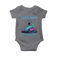 Iceland Total Solar Eclipse 2026 Baby Onesie August 12 Eclipse Totality Chaser Aurora Northern Lights