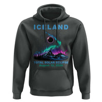 Iceland Total Solar Eclipse 2026 Hoodie August 12 Eclipse Totality Chaser Aurora Northern Lights