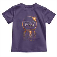 Total Solar Eclipse At Sea 2026 Toddler T Shirt Totality Eclipse Cruise