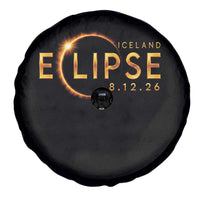 Iceland Eclipse 2026 Spare Tire Cover August 12 26 Solar Eclipse Totality