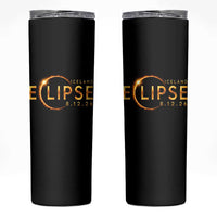 Iceland Eclipse 2026 Skinny Tumbler August 12 26 Solar Eclipse Totality
