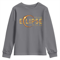 Iceland Eclipse 2026 Youth Sweatshirt August 12 26 Solar Eclipse Totality