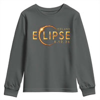 Iceland Eclipse 2026 Youth Sweatshirt August 12 26 Solar Eclipse Totality