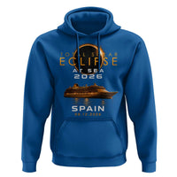 Spain Total Solar Eclipse 2026 At Sea Cruise Hoodie