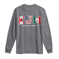 CUM Canada USA Mexico Patriotic Soccer Fans Long Sleeve Shirt