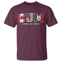 CUM Canada USA Mexico Patriotic Soccer Fans T Shirt