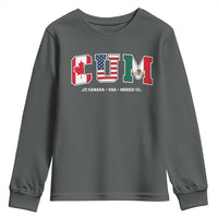 CUM Canada USA Mexico Patriotic Soccer Fans Youth Sweatshirt