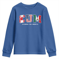 CUM Canada USA Mexico Patriotic Soccer Fans Youth Sweatshirt