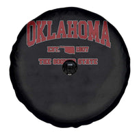 Oklahoma Sports Throwback Design Jersey Style Spare Tire Cover